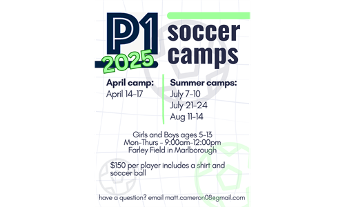 April Vacation Soccer Camp!